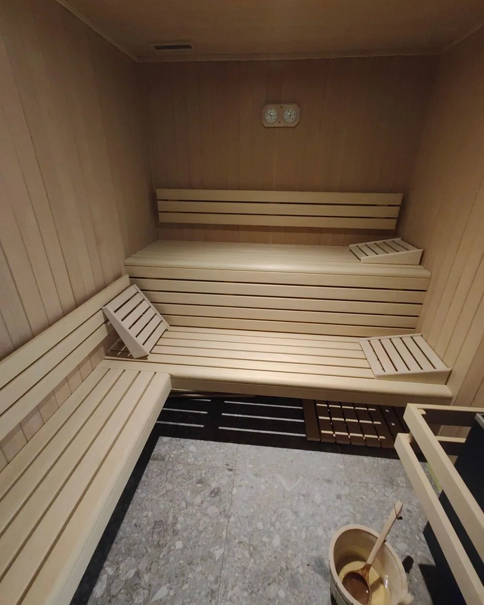 Sauna et habillage bois